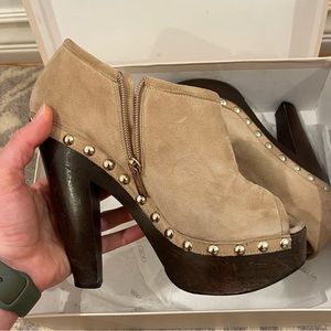 Jimmy Choo Urge Platform Clog Heels size 39.5